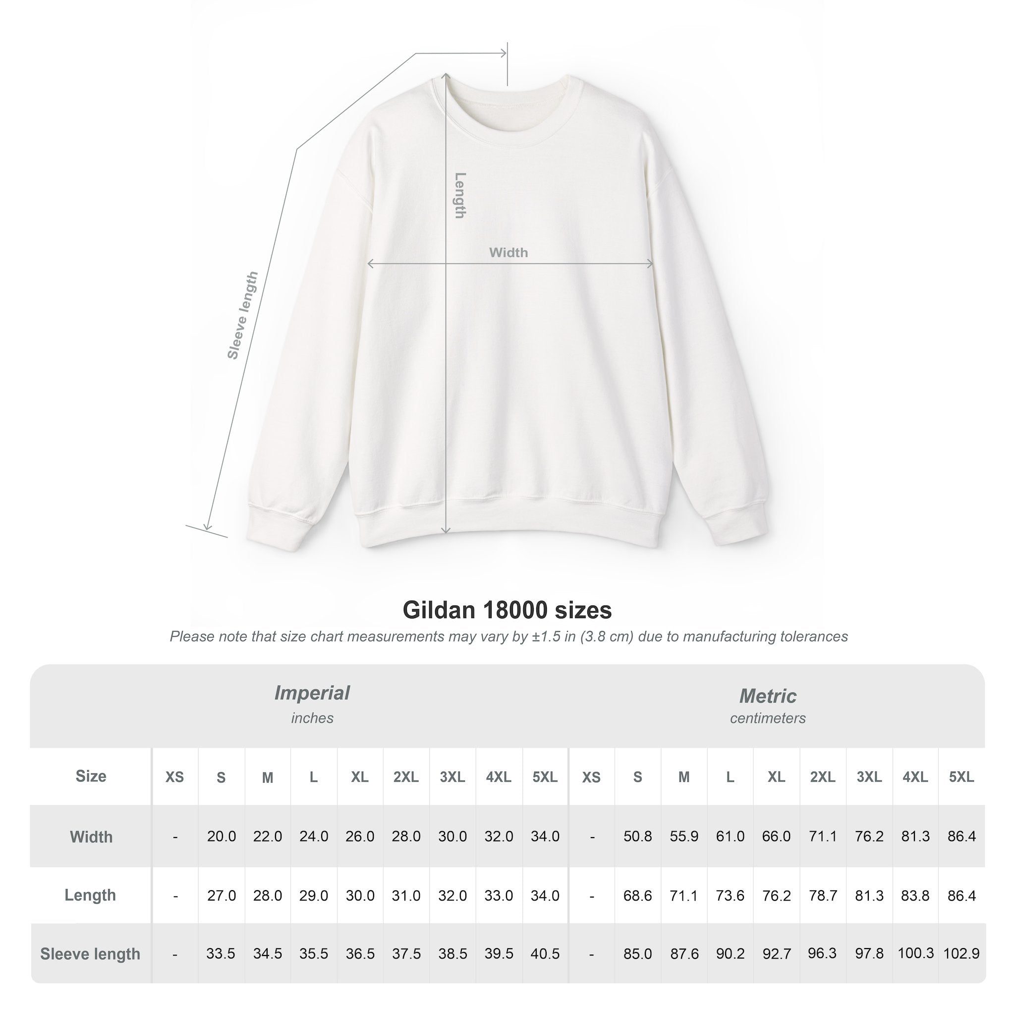 Happy Sweatshirt with Encouraging Sentiment for the Upcoming Year - Available in Blue, White, and Grey | Sizes S - 2XL