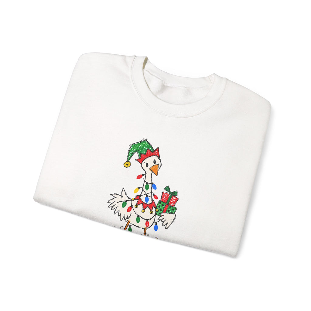merry goosemas- Unisex Heavy Blend™ Crewneck Sweatshirt