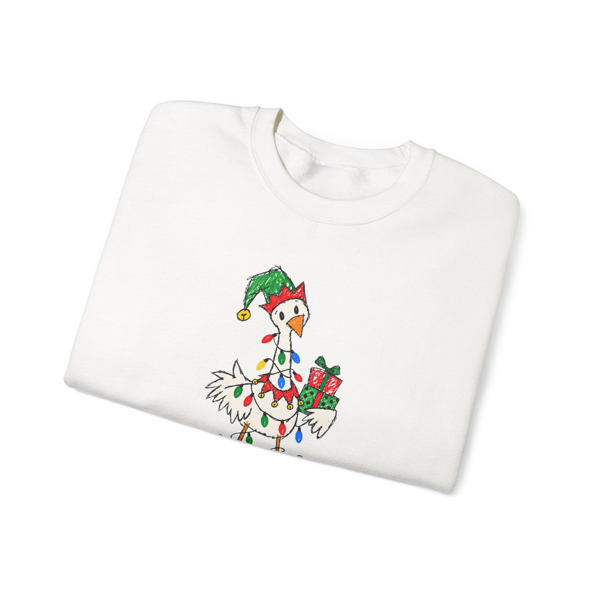 merry goosemas- Unisex Heavy Blend™ Crewneck Sweatshirt