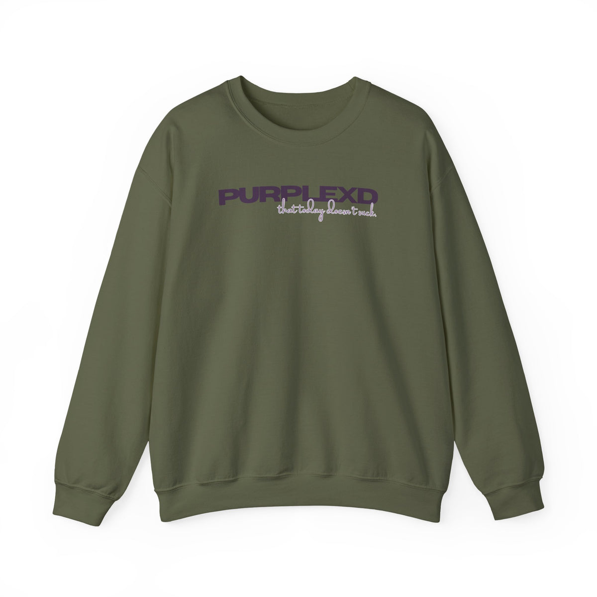 Today Doesn’t Suck Positive Adult Crewneck Sweatshirt